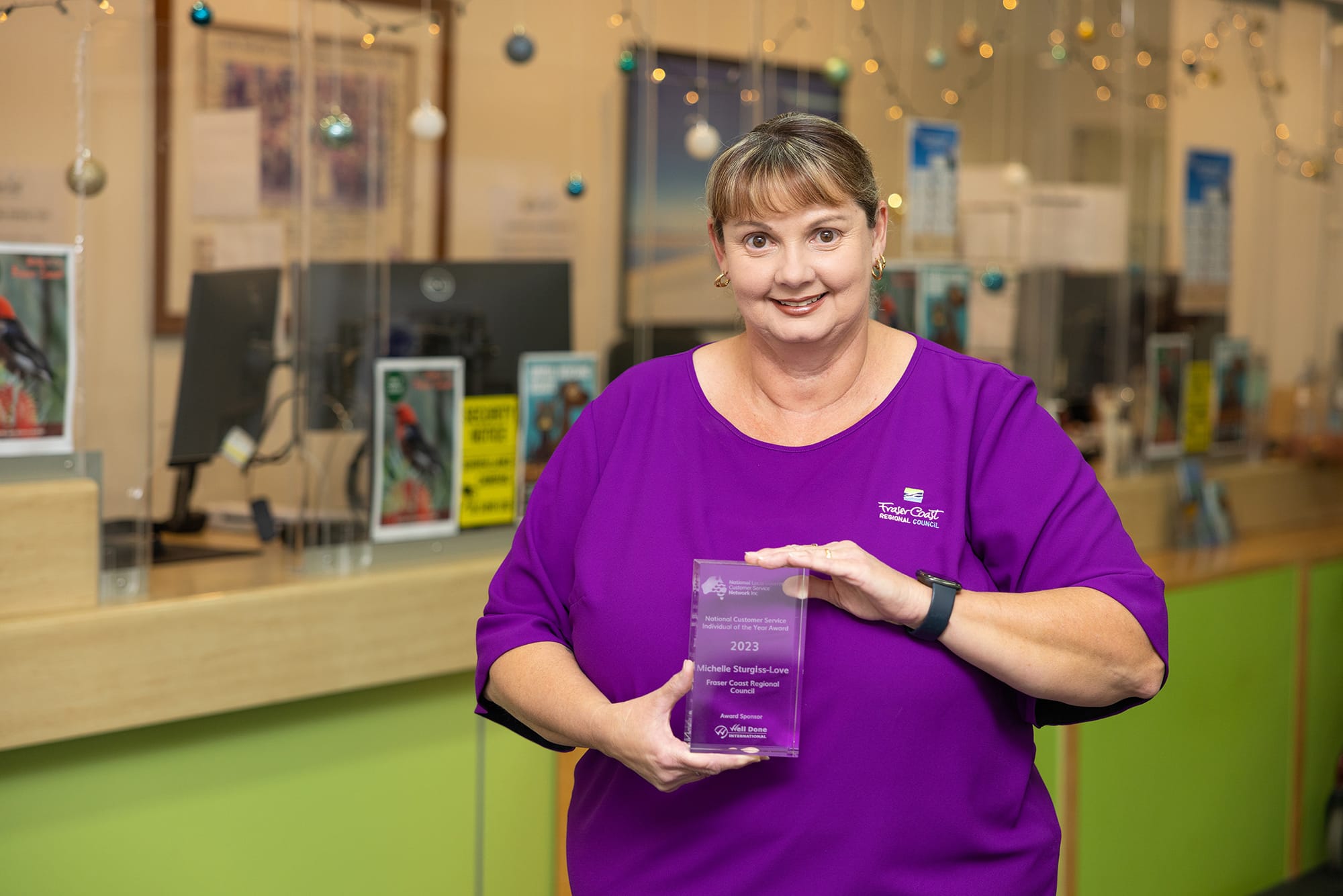 National award for Council Customer Service Officer
