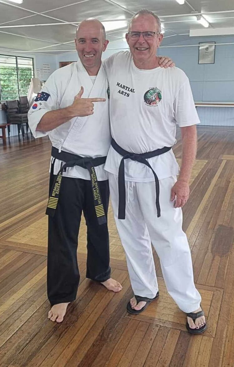 Over 50's Martial Arts newest Black Belt
